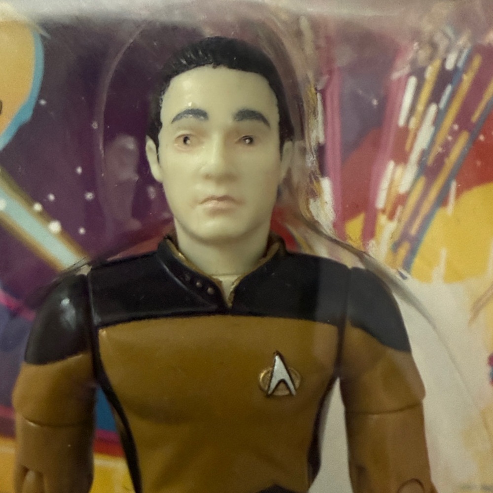 1992 Star Trek TNG Lieutenant Commander Data Action Figure by Playmates